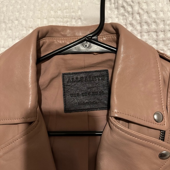 AllSaints leather Jacket - Picture 5 of 8